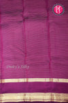 Half Pure kanchipuram silk Saree-Red And Darksnuf-PF82171