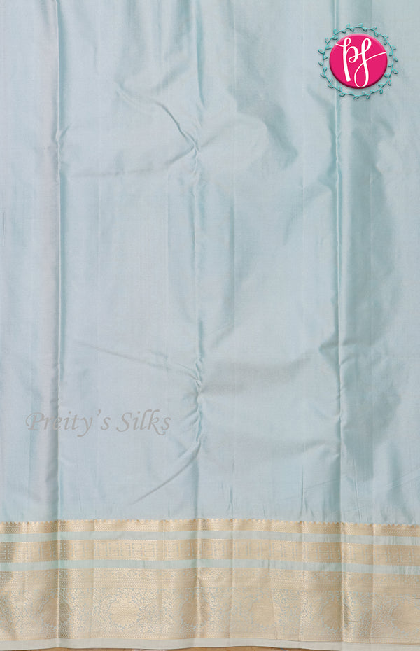 Semi Kanchipuram Silk Saree-PF60539