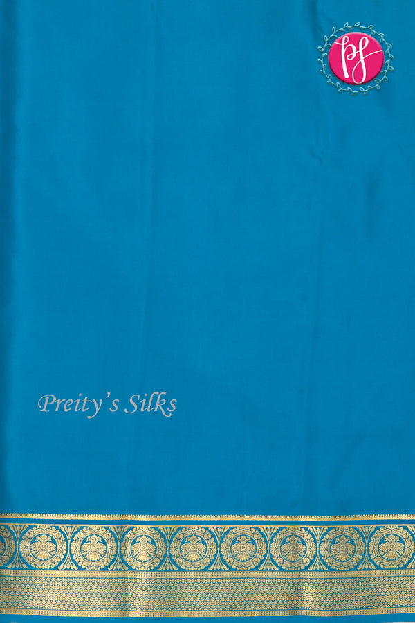 Pure Mysore Crepe Silk Saree-PF77377