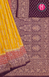 Pure Khaddi Banarasi Silk Saree