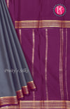 Pure Mysore Crepe Silk Saree