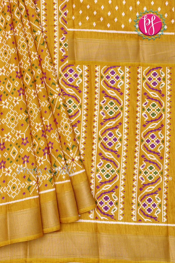Semi Dola Silk Saree-PF76684