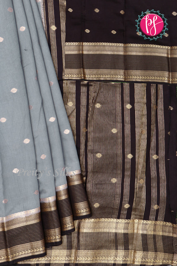 Butter Cotton Silk Saree- PF76271