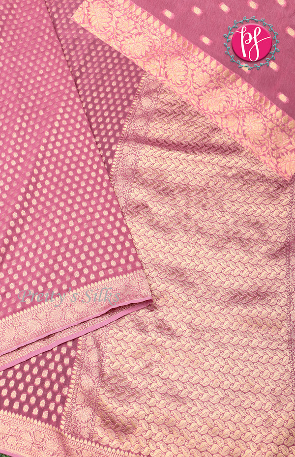 Premium Georgette Silk Saree-PF68794