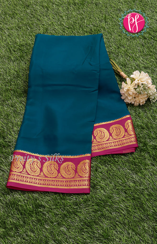 Pure Mysore Crepe Silk Saree