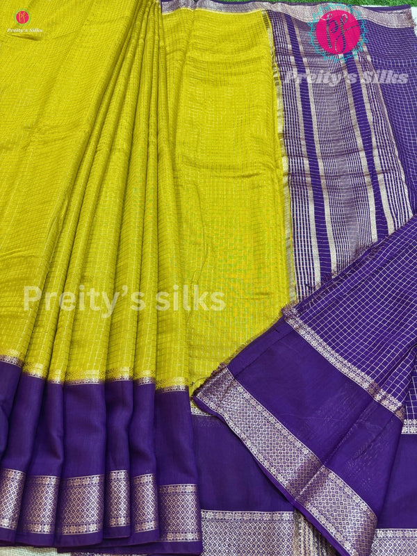 Butter Cotton Silk Saree