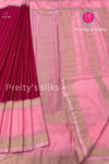 Semi Wrinkle Crepe Silk Saree