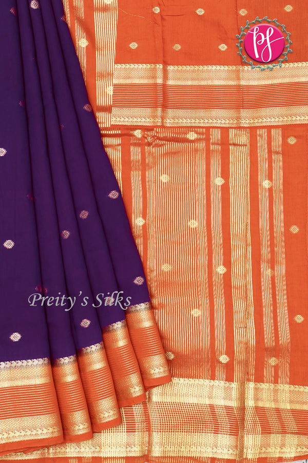 Butter Cotton Silk Saree- PF76271