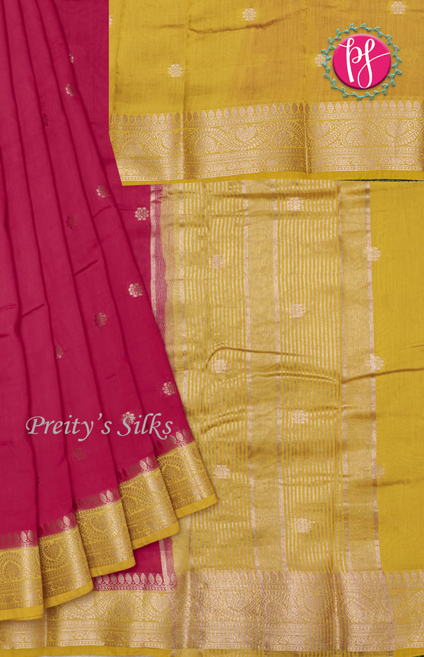 Butter Cotton Silk Saree