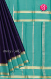 Pure Mysore Crepe Silk Saree With Bentex Border