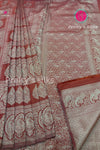 Semi Mysore Crepe Silk Saree- Brocade Design