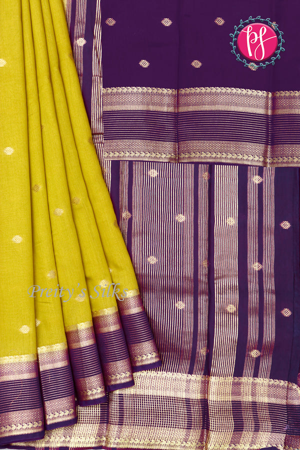 Butter Cotton Silk Saree- PF76271