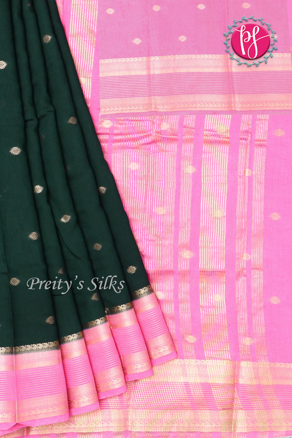 Butter Cotton Silk Saree- PF76271