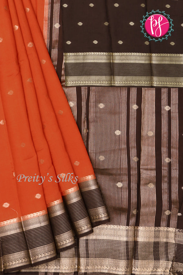 Butter Cotton Silk Saree- PF76271