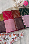 Semi kanchivaram Silk Saree -BrocadeDesign
