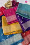 Semi Banarasi Crepe Silk Saree-PF79718