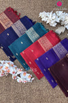 Half Pure Kanchipuram Soft Silk Saree-PF63251