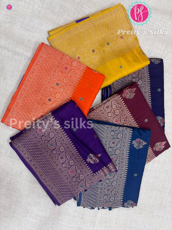 Matka Silk Saree