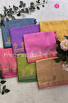 Banarasi Crepe silk with Hand PaintingSaree-PA02666