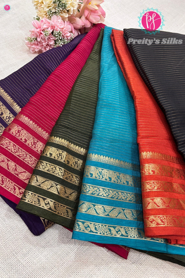 Semi Crepe Silk Saree