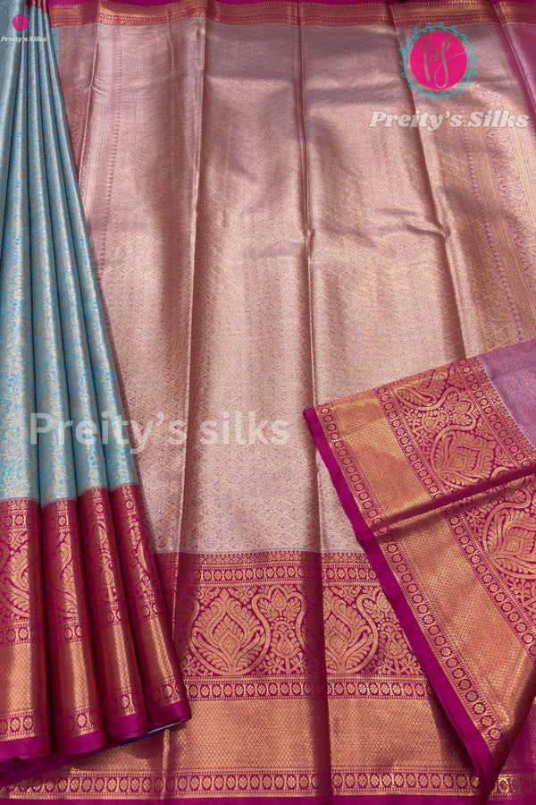 Semi Tissue Kanchipuram Silk Saree