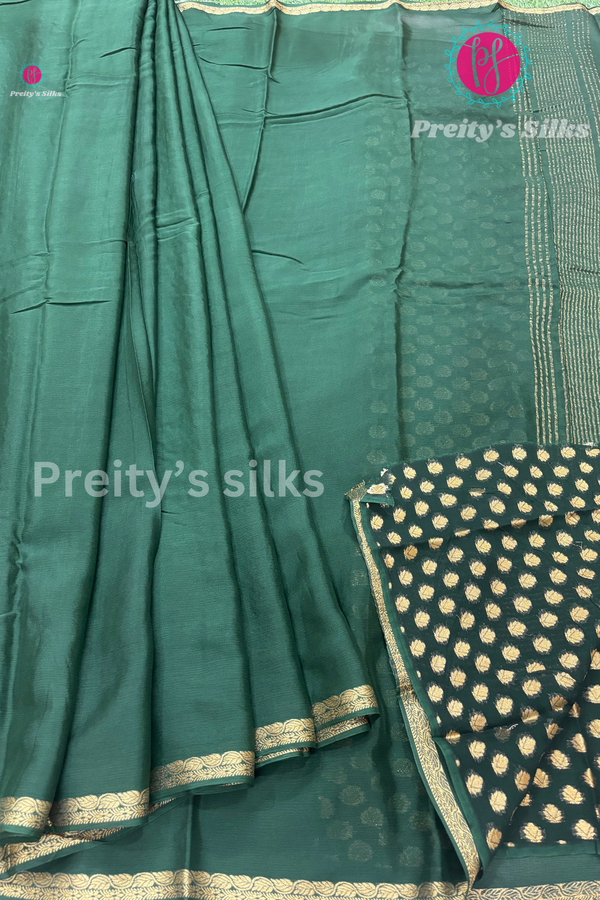Semi Crepe Silk saree