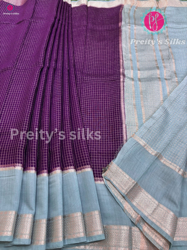 Butter Cotton Silk Saree