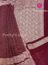 Pure Khaddi Banarasi Georgette Silk Saree