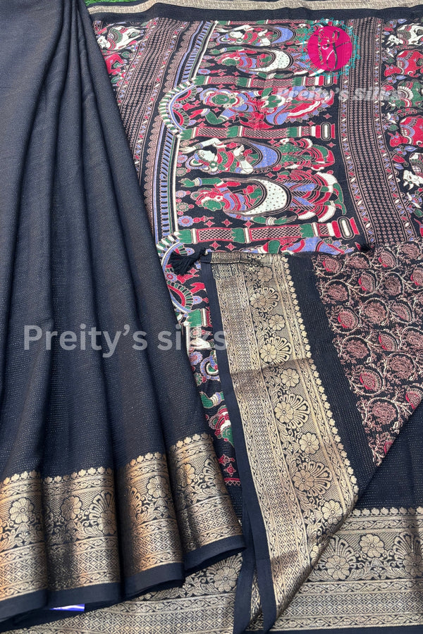 Semi Georgette Silk Saree