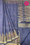 Semi Dupion Crepe Silk Saree-PF67834