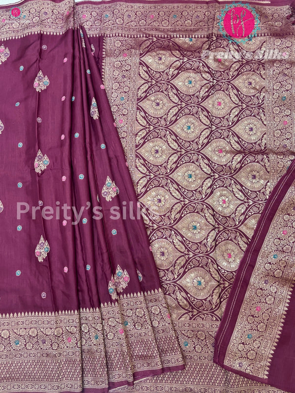 Matka Silk Saree