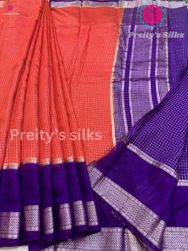 Butter Cotton Silk Saree