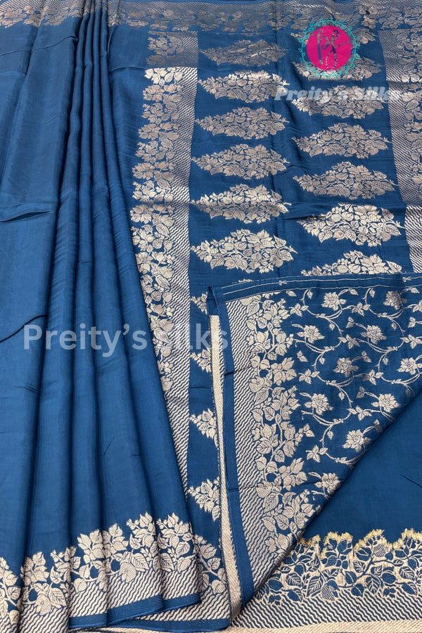 Munga Crepe Silk Saree-PF67702