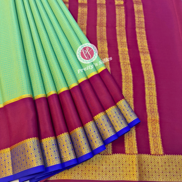 Pure Mysore Crepe Silk Saree