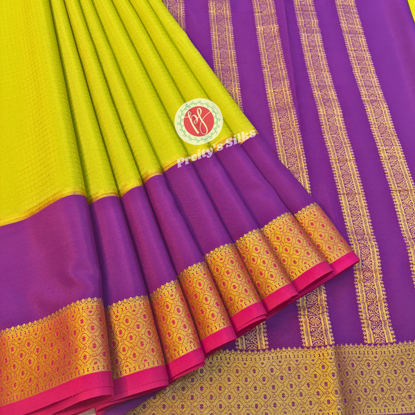 Pure Mysore Crepe Silk Saree