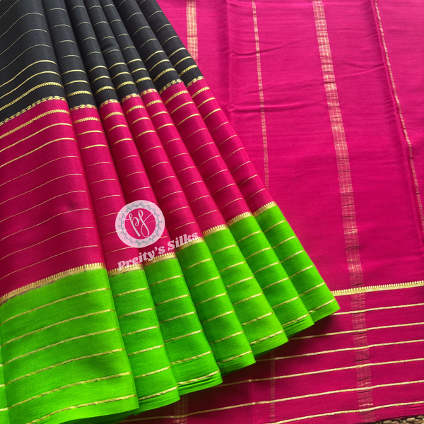 Pure Mysore crepe silk(3D)
