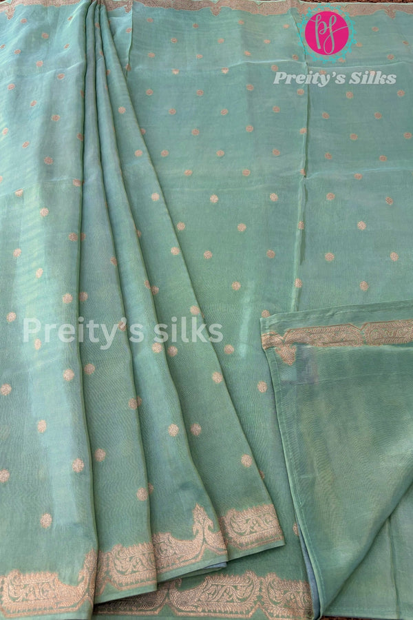 Organza Silk Saree-PF77587
