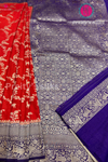 Semi Banarasi Georgette Silk Saree