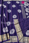 Semi Wrinkle Crepe Silk Saree- PF81997