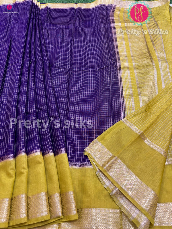 Butter Cotton Silk Saree