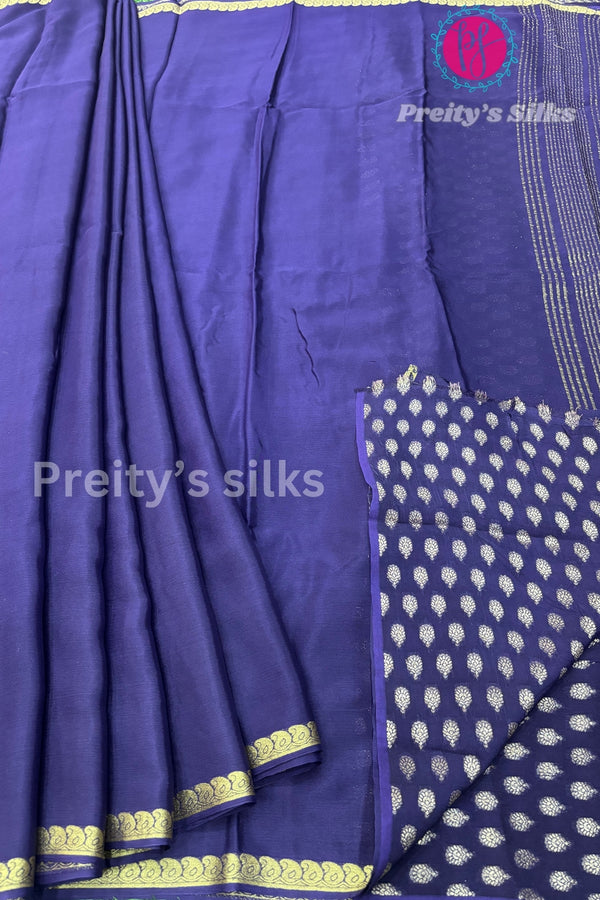 Semi Crepe Silks Saree