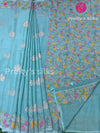 Semi Wrinkle Crepe Silk saree