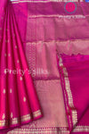 Half Pure Kanchipuram Soft Silk Saree
