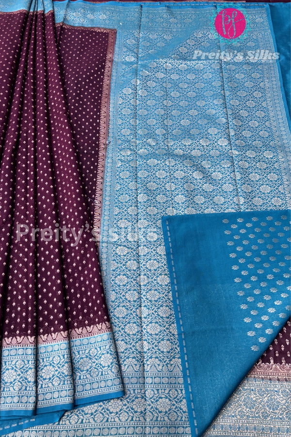 SEMI TUSSAR GEORGETTE SILK SAREE-PF37669