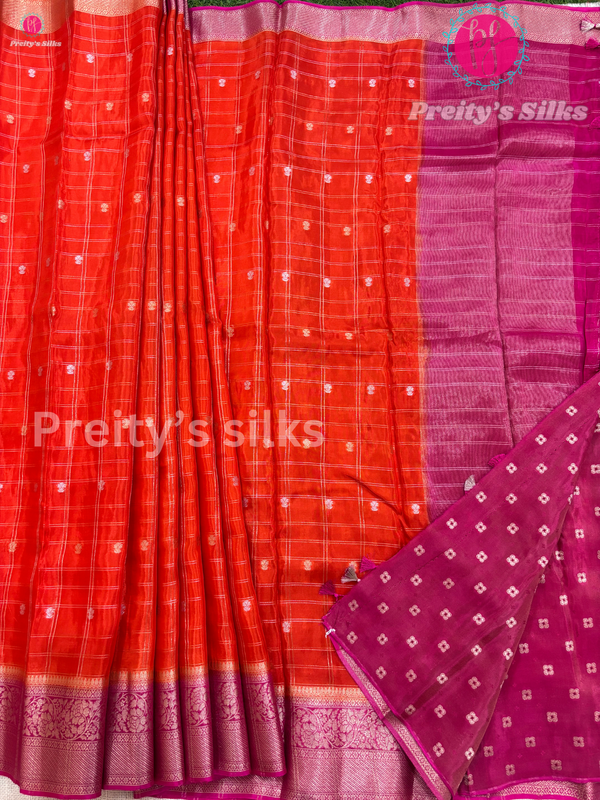 Korean Silk Saree