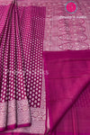 PURE KADDI BANARASI GEORGETTE SILK SAREE-PF25936