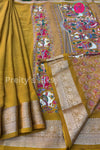 Semi Georgette Silk Saree