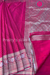 Semi Banarasi Silk Saree