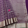 Pure Kaddi Banarasi Crepe Silk Saree
