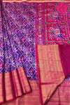 Semi Ikkat Pochampally Silk Saree-PF70362